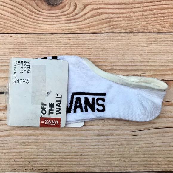 Vans Other - Vans White Footie Socks